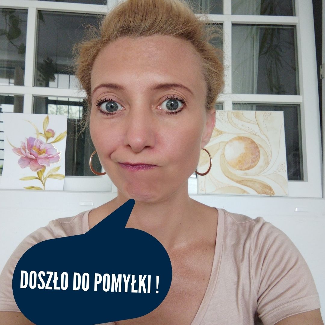 DOSZŁO DO POMYŁKI!