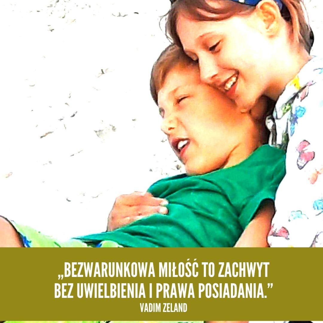 „Bezwarunkowa miłość to zachwyt bez uwielbienia i prawa posiadania.” 